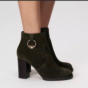 New Tory Burch Sofia 85mm Lug Sole Bootie